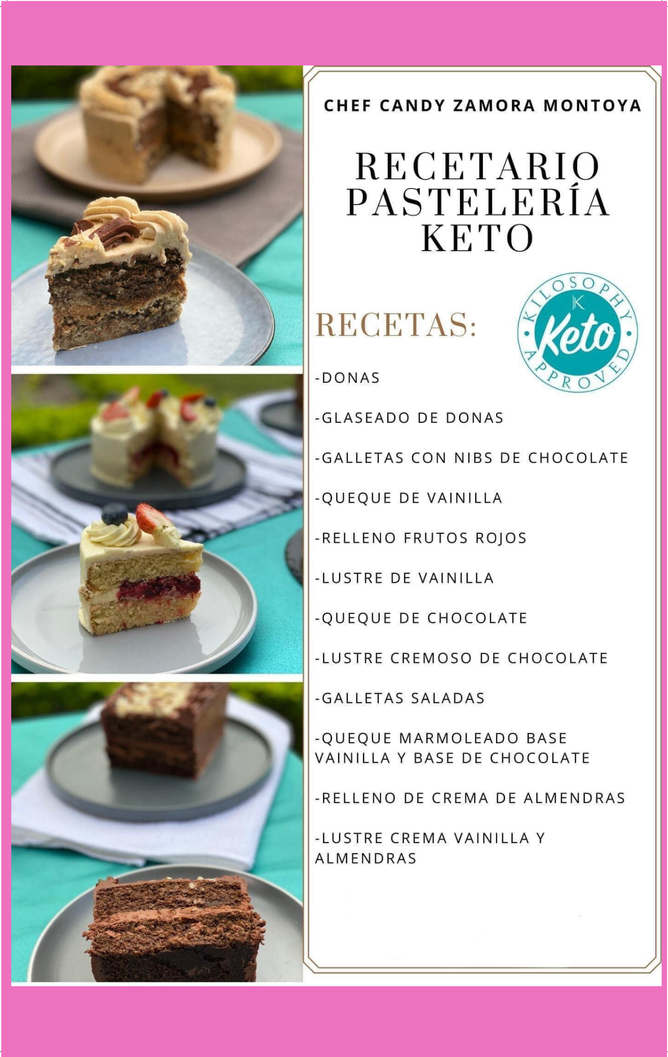 Postres Keto