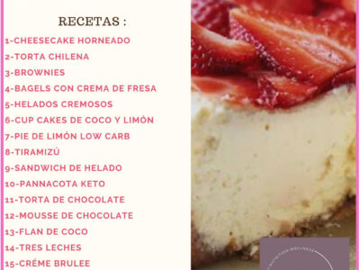 Postres keto