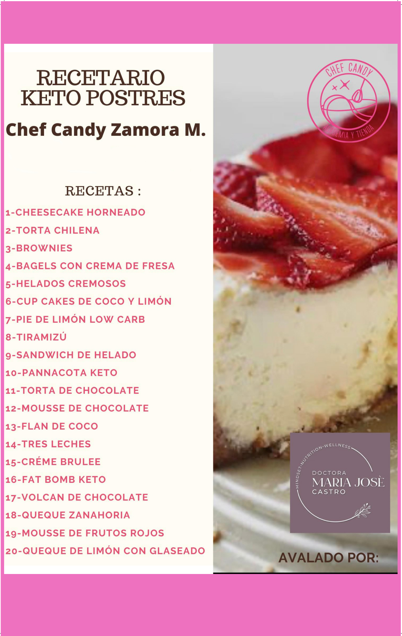 Postres Keto