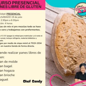Curso de panes libres de Gluten