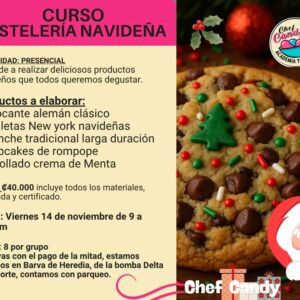 CURSO PASTELERÍA NAVIDEÑA