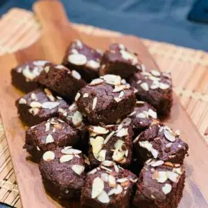 Brownies saludables en freidora de aire